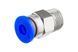 Фитинг для пластиковых трубок 4мм с наружной резьбой 1/8" ROCKFORCE RF-SPC04-01 2079 фото 1