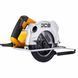Пила циркулярна електрична (1500W, 5800 об/хв, діаметр диска 184 мм) JCB-CS1500-E 57245 фото 1
