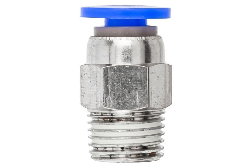 Фитинг для пластиковых трубок 4мм с наружной резьбой 1/8" ROCKFORCE RF-SPC04-01 2079 фото