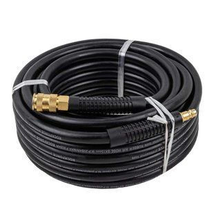 Шланг резиновый армированный воздушный с фитингами 8*15мм*15м Rockforce RF-AHC-10/F 58680 фото