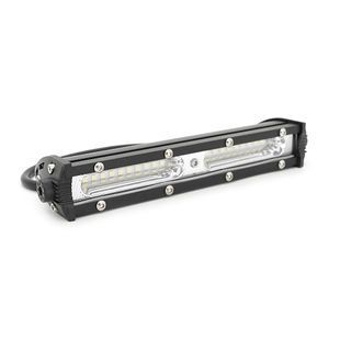 Фара протитуманна світлодіодна (LED балка) RS-60W, 20 LEDs, 12-24V, 60W, 6000K, 12000Lm, IP67, 180x60x75mm, Black -YT44559 фото