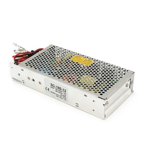 ДБЖ перфорований з LED-індикацією 12V/15А, SC-180W, (199x98x38) Q30 -YT4512 фото