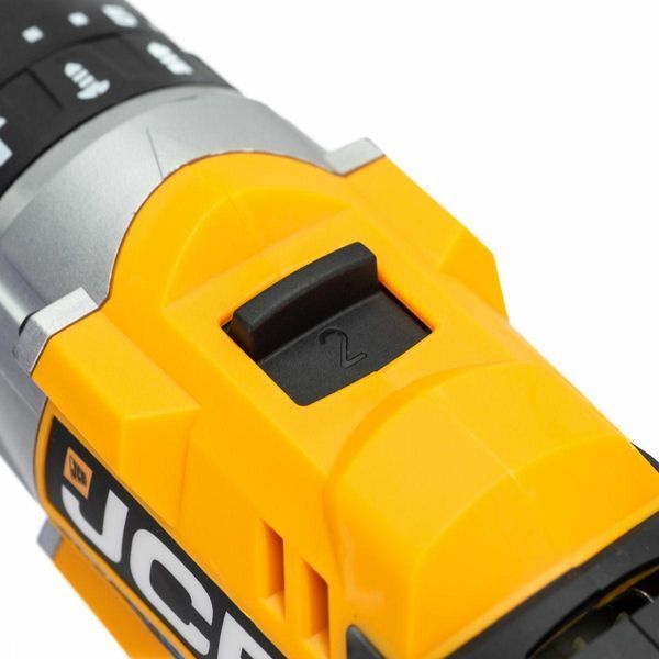 Дриль-шуруповерт акумуляторний (JCB-18CD-BE) 18V, max 45Nm в комплекті із зарядним пристроєм (JCB-18VFC-E) 2.4A та батареєю 57236 фото