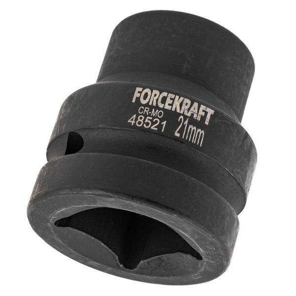 Головка ударная 21мм 1" 6гр. FORCEKRAFT FK-48521 57436 фото