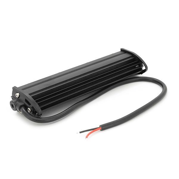 Фара протитуманна світлодіодна (LED балка) RS-60W, 20 LEDs, 12-24V, 60W, 6000K, 12000Lm, IP67, 180x60x75mm, Black -YT44559 фото