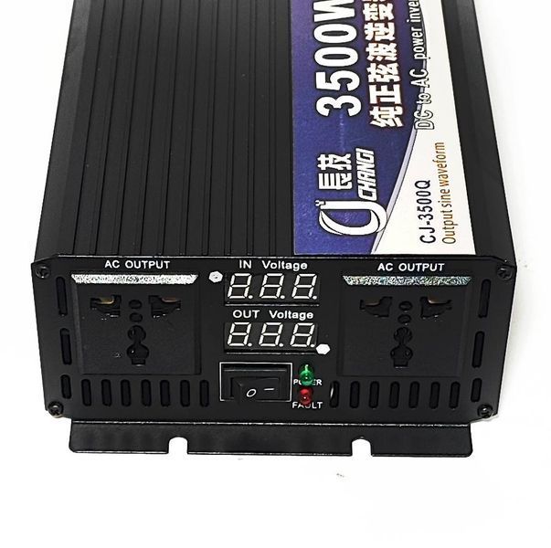 Інвертор 24 220 чистий сінус 1600W(3500W) 00680 фото
