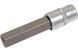 Головка 1/2" з насадкою Hex 17мм L- 100мм Forsage F-34410017 46778 фото 3