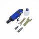 Пневмозачистна машинка з прогумованою рукояткою (цанги: 3мм, 6мм, 25000об/хв, 94л/хв, 6.3Bar) RF-RP7305 50366 фото 1