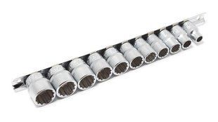 Набір головок 11пр. 3/8'' 12-гранні (8, 10 -19мм) RockFORCE RF-3111-9 3104 фото