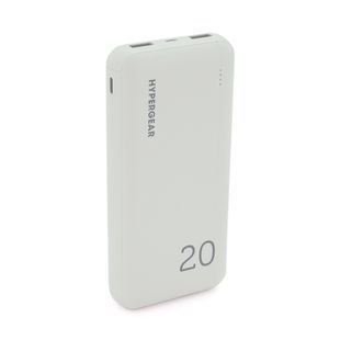 PowerBank Hypergear 20000mAh Fast Charge , 2*USB, White, Q24 -YT29509 фото