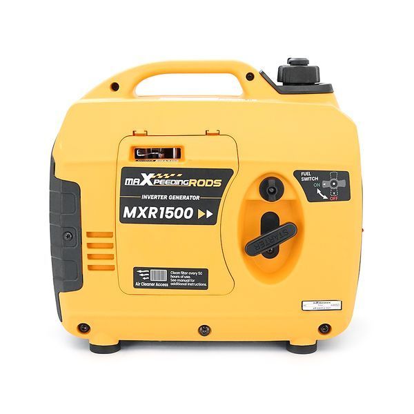 Генератор инверторный БЕНЗИНОВЫЙ MXR1500 (1 kW), однофазный, 220V, 50Hz, обьем бака 2,4л, ручной запуск -YT33382 фото
