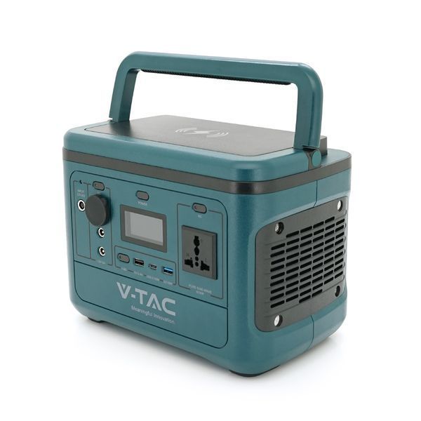 Портативный источник питания V-TAC VT-606, 500W, (26.2Ah /21.6V 568Wh)(275x170x200) 5.4kg -YT38061 фото