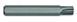 Бита 6-гранная Ribe M9х75ммL, 10мм Forsage F-1797509 29341 фото 2