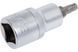 Головка бита TORX T30H с отверстием 1/2"(L-55мм) Forsage F-34705530 46605 фото 3