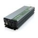 Інвертор напруги Demuda DMDPSW-800W, 12V/220V, 800W з правильною синусоїдою, 1 універсальна розетка, 2 USB, клемні дроти, Q20 -YT29154 фото 1