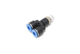 Фитинг Y-образный для пластиковых трубок 6мм с наружной резьбой 1/4" ROCKFORCE RF-SPX06-02 2350 фото