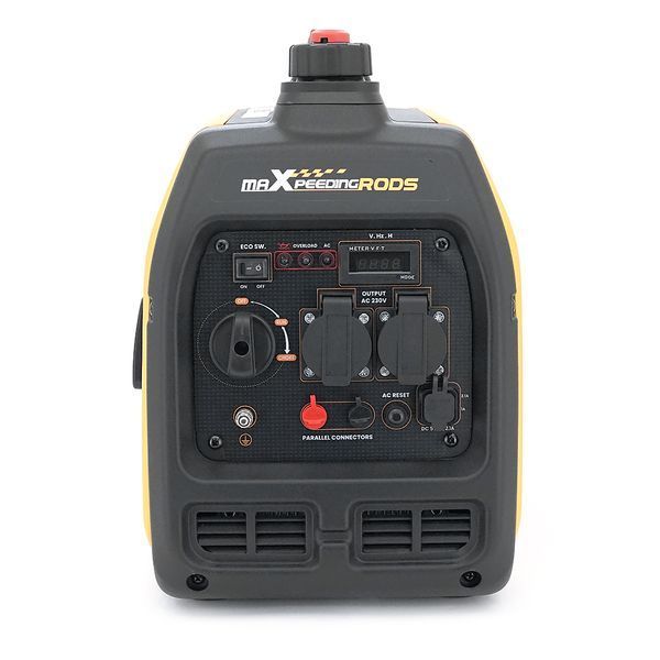 Генератор інверторний БЕНЗИНОВИЙ MXR2300 (1,8 kW), однофазний, 220V, 50Hz, об'єм бака 4л, ручний запуск -YT33383 фото