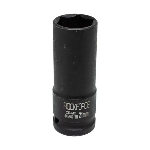 Головка ударна тонкостінна 1/2" 6гр. 21мм ROCKFORCE RF-4458521TH 11633 фото