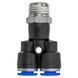 Фитинг Y-образный для пластиковых трубок 6мм с наружной резьбой 1/4" ROCKFORCE RF-SPX06-02 2350 фото 5