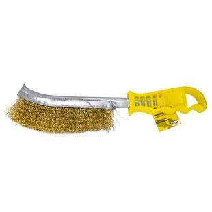 Щітка ручна по металу з пластиковою ручкою (240мм) WMC Tools WT-HB140 51168 фото