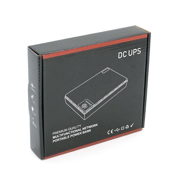ДБЖ UPS-36W DC1036P для роутерів/комутаторів/PON/POE-430, 5/9/12V, 1A/2А, 10400мAh, Black, BOX -YT29976 фото