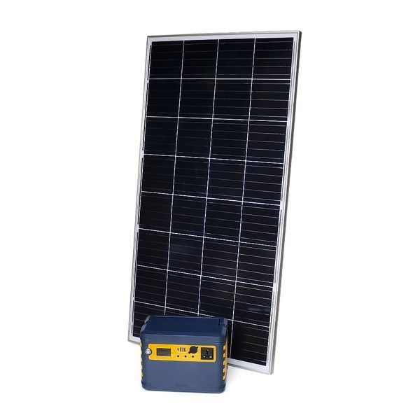Портативная станция BRAZZERS BRPRS-1024W+POLY Solar panel 160W, AC/220v/1.1kw Pure sine wave +DC:3x12V/2A+USB:5V/2A, 9V/2A +Type-C: 5V/2A，9V/2A，12V/2A -YT28309 фото