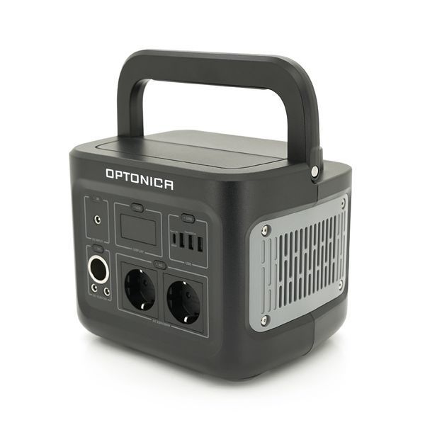 Зарядная станция Optonica B400-A1. Емкость 320Wt/h, Мощность 400W. Out:2xAC230, 2хDC13.3V/10A, USB-3x5V/2.4A, Type-C 60W(PD), 237х195х190мм. 5.9кг -YT38200 фото