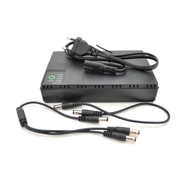 ДБЖ UPS-36W DC1036P для роутерів/комутаторів/PON/POE-430, 5/9/12V, 1A/2А, 10400мAh, Black, BOX -YT29976 фото