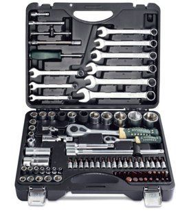 Набір інструментів 82+6пр. 1/2" 1/4" 6-гранна ROCKFORCE RF-4821-5 PREMIUM 26257 фото