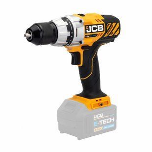 Дриль-шуруповерт акумуляторний 18V, max 45Nm, без акумулятора JCB-18DD-B-E 57240 фото