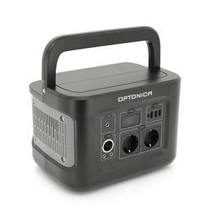 Зарядна станція Optonica B600-A1. Ємність 512Wt/h, Потужність 600Вт. Out:2xAC230, 2хDC13.3V/10A, USB-3x5V/2.4A, Type-C 100W(PD), 290х210х204мм. 7.9кг -YT38201 фото
