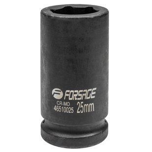 Головка ударна глибока 3/4" 6-гранна 25мм FORSAGE F-46510025 15591 фото