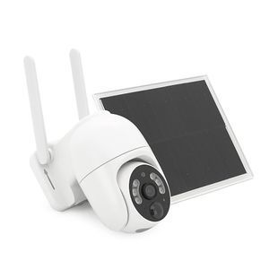 3 Мп 4G поворотная уличная видеокамера Voltronic с солнечной панелью и встроенными АКБ 10400mA UBox IPPTZ16325 2.8mm -YT42083 фото