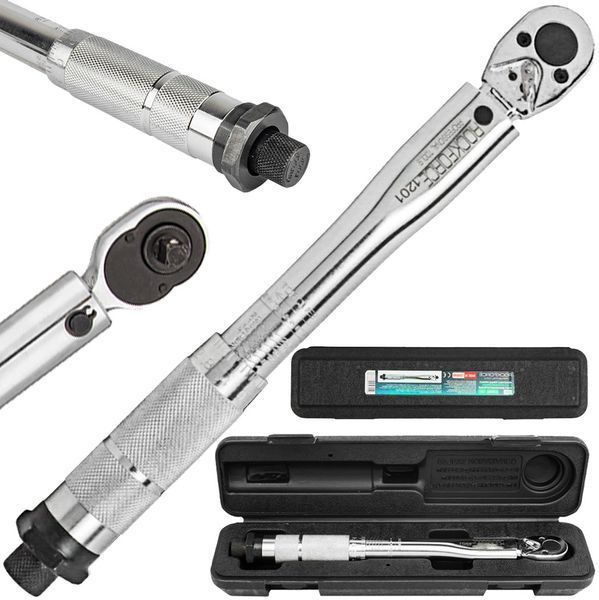 Ключ динамометричний 1/4'' 2-24Нм Rockforce RF-1201 52813 фото