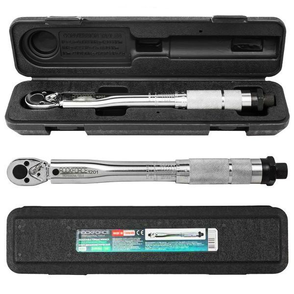 Ключ динамометричний 1/4'' 2-24Нм Rockforce RF-1201 52813 фото