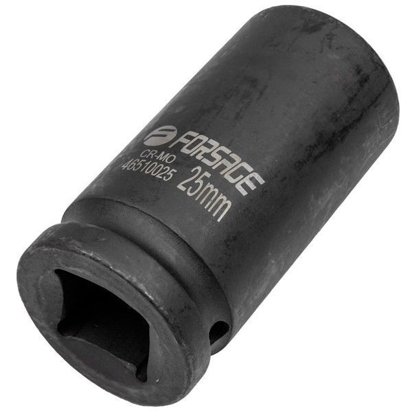 Головка ударна глибока 3/4" 6-гранна 25мм FORSAGE F-46510025 15591 фото