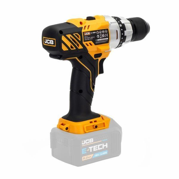 Дриль-шуруповерт акумуляторний 18V, max 45Nm, без акумулятора JCB-18DD-B-E 57240 фото
