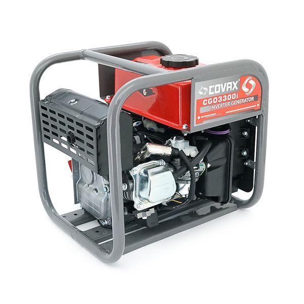Генератор інверторний бензин COVAX CGO3300i, 1.5kW, однофазний 220V, 50Hz, 4-stroke, бак 2.3L, 341х285х315mm, 10kg -YT45574 фото