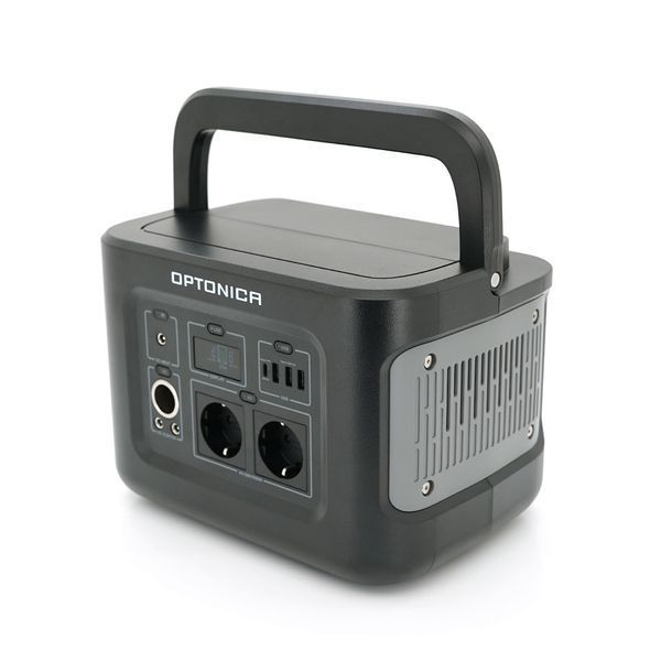 Зарядная станция Optonica B600-A1. Емкость 512Wt/h, Мощность 600W. Out:2xAC230, 2хDC13.3V/10A, USB-3x5V/2.4A, Type-C 100W(PD), 290х210х204мм. 7.9кг -YT38201 фото