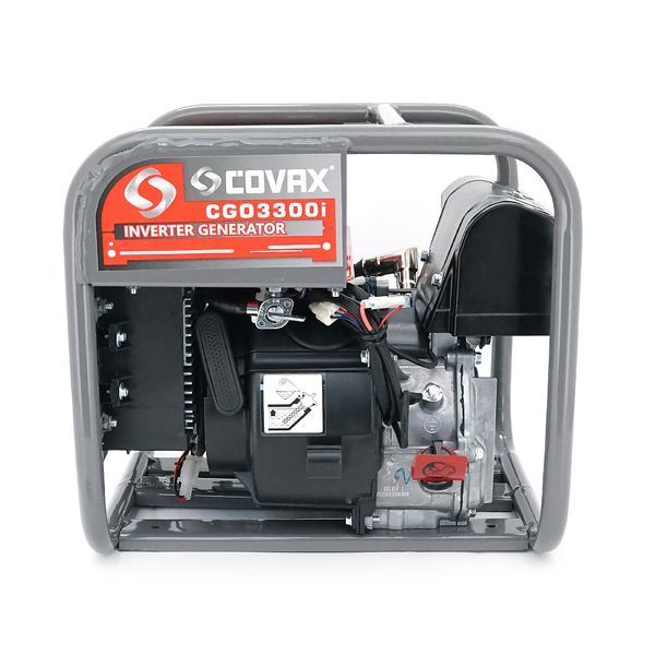 Генератор інверторний бензин COVAX CGO3300i, 1.5kW, однофазний 220V, 50Hz, 4-stroke, бак 2.3L, 341х285х315mm, 10kg -YT45574 фото