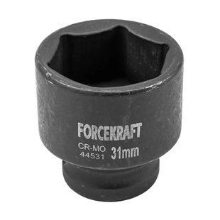 Головка ударная 31мм (6гр.),1/2" FORCEKRAFT FK-44531 27021 фото