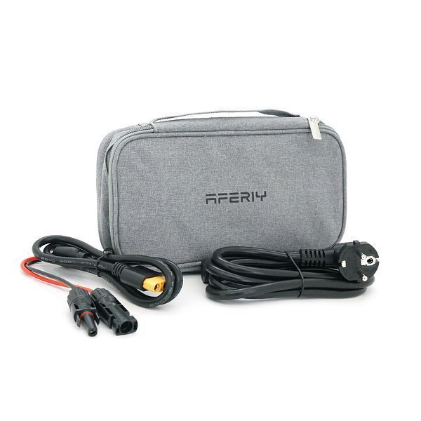 Портативна станція AFERIY AF-P280, LiFePO4, що розширюється від 2048Втч(max2800)Вт,MPPT 11.5-50В-20А(2*600Вт),out220v. LED. 2-USB,4xType-C PD20/100Вт,DC+прикурювач 12В/10А,398*280*315/398*280*220 мм22kg+19kg -YT44704 фото