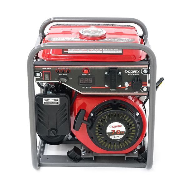 Генератор инверторный COVAX CGO6300i, 3.5kW, бензин, однофазный 220V, 50Hz, 4-stroke, бак 5L, 375х340х430mm, 21kg -YT45575 фото