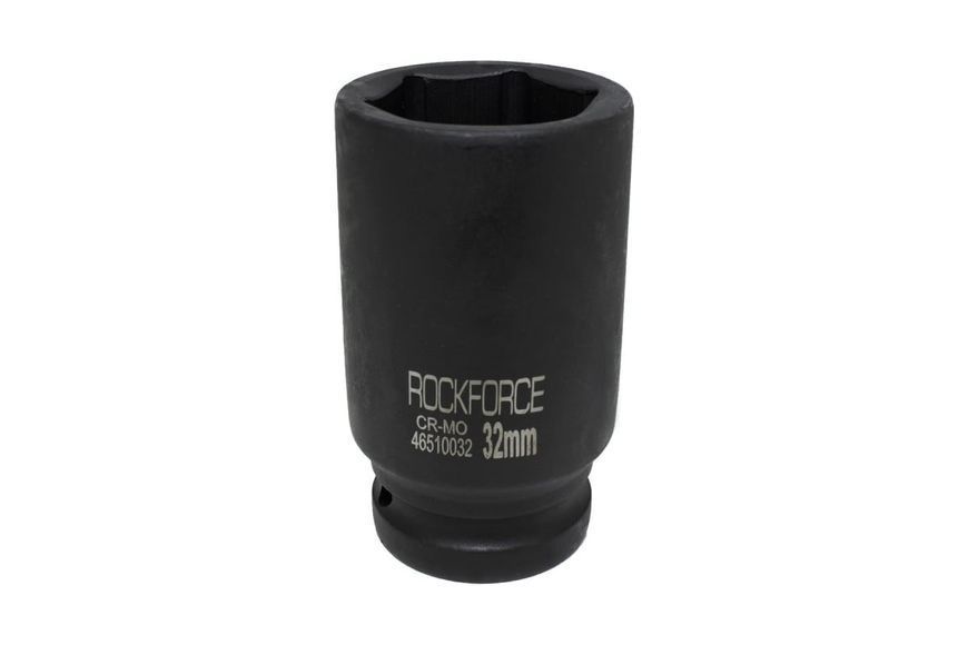 Головка ударная глубокая 32мм (6гр),3/4" ROCKFORCE RF-46510032 784 фото