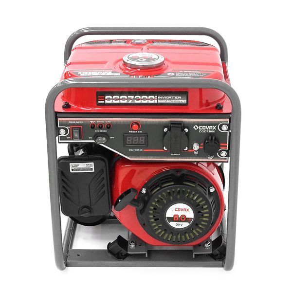 Генератор инверторный COVAX CGO7300i, 4.5kW, бензин, однофазный 220V, 50Hz, 4-stroke, бак 9L, 375х375х448mm, 27kg -YT45576 фото