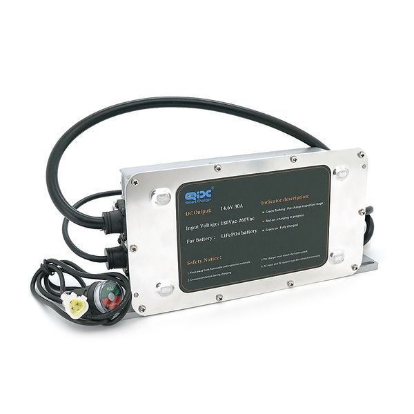 Зарядний пристрій для акумуляторів LiFePO4 12V(14,6V),4S,30A, 1200W, роз'єм Anderson, 281x128x80mm, 3 кг. YT-43794 фото