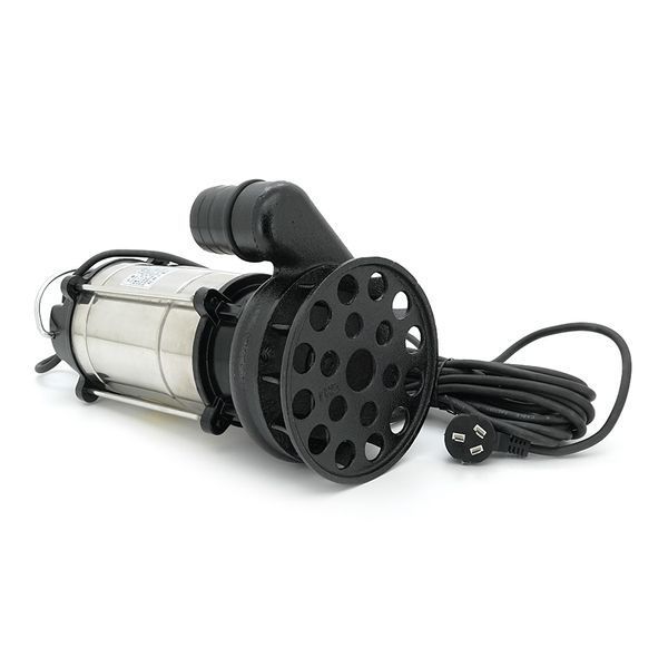 Занурювальний насос, 1100W, 220V, до 8 м&sup3;/год, підйом до 12 м, 50мм, нержавіюча сталь, 415х200х245 мм, 9,550 кг. + перехідник -YT38225 фото