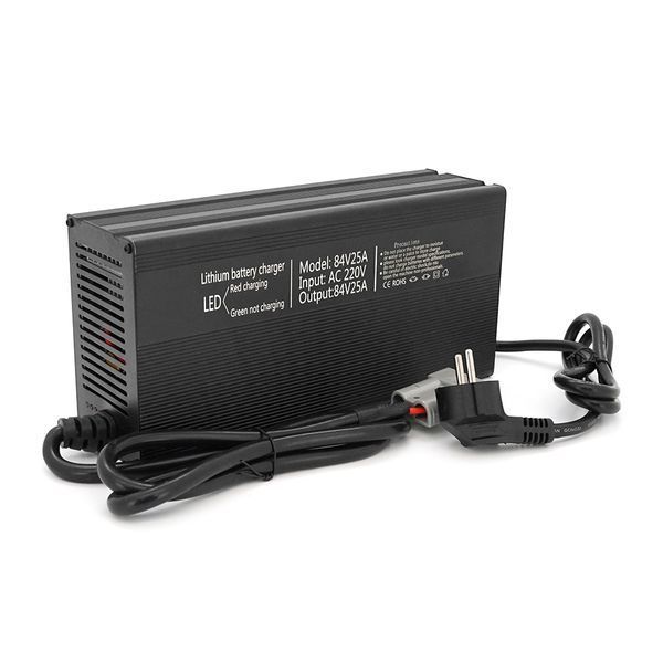 Зарядний пристрій Jinyi для акумуляторів Li-ion 72V(84V),20S,25A роз'єм anderson YT-42350 фото