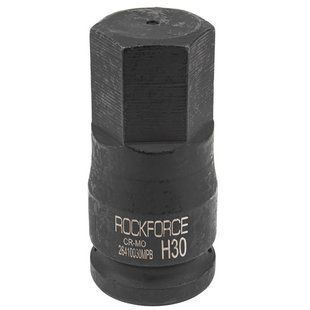 Головка-бита ударна 6-гранна 30 мм, 3/4" ROCKFORCE RF-26410030MPB 56707 фото