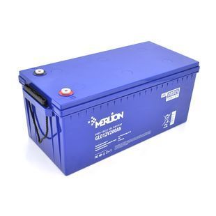 Аккумуляторная батарея MERLION ORBUS GLO12V200Ah ( 522 х 240 х 219 ), 57 kg BLUE Q1/18 -YT32839 фото